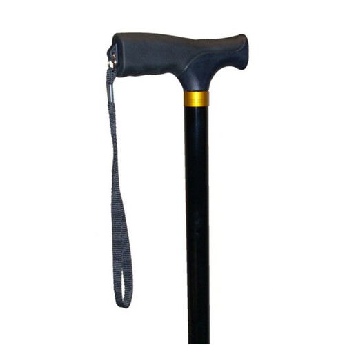 T-Shape Handle Cane Soft Grip (Aluminium -Model)